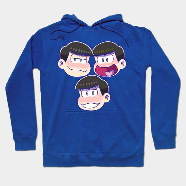 Osomatsu san Karamatsu Jyushimatsu and Osomatsu Osomatsu San